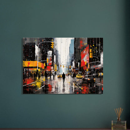 Paint Drizzle City #1 Artwork AllStyleArt   