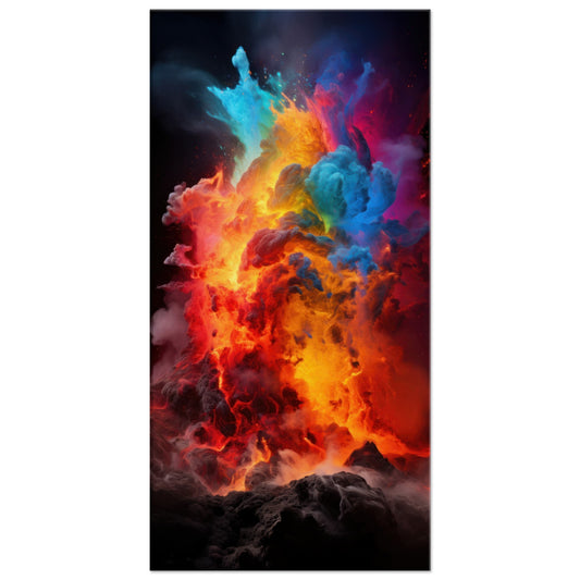 Eruption of Color Artwork All Style Art Slim 30x60 cm / 12x24" 