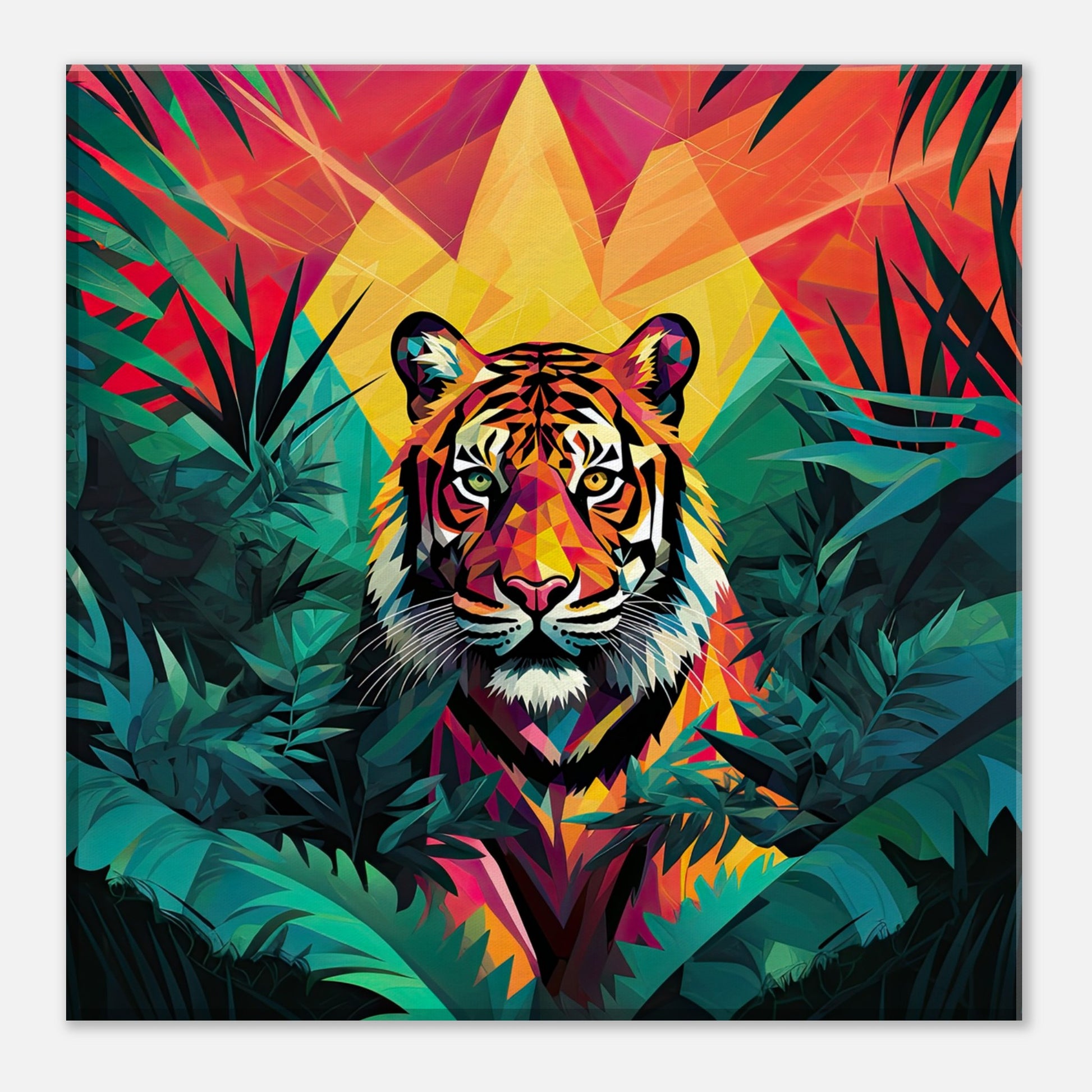 Tiger Spots It's Prey Artwork All Style Art Thick 30x30 cm / 12x12" 
