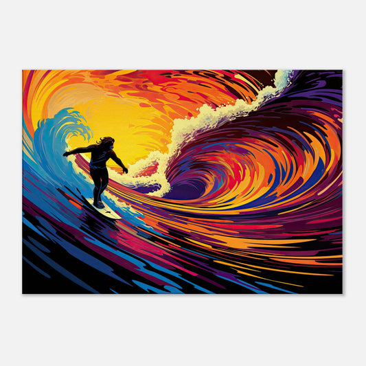 Surf's Up Series #4 Artwork AllStyleArt Thick 70x100 cm / 28x40" 