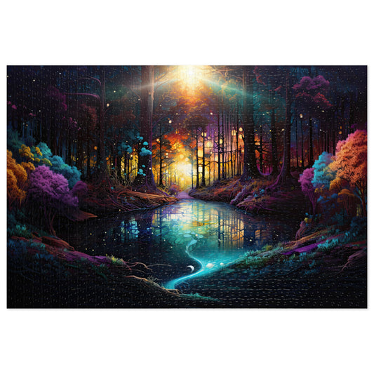 A Forest, But Not As We Know It Jigsaw Puzzle (500 or 1000 Piece) Puzzle AllStyleArt 1,000 Piece  