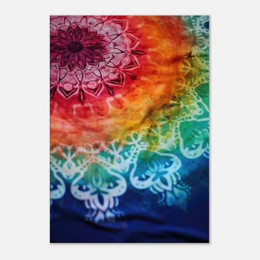 Mandalic Tie Dye Artwork AllStyleArt 70x100 cm / 28x40"  