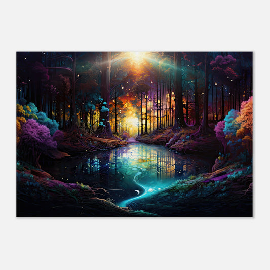 A Forest, But Not As We Know It Artwork AllStyleArt Slim 70x100 cm / 28x40" 