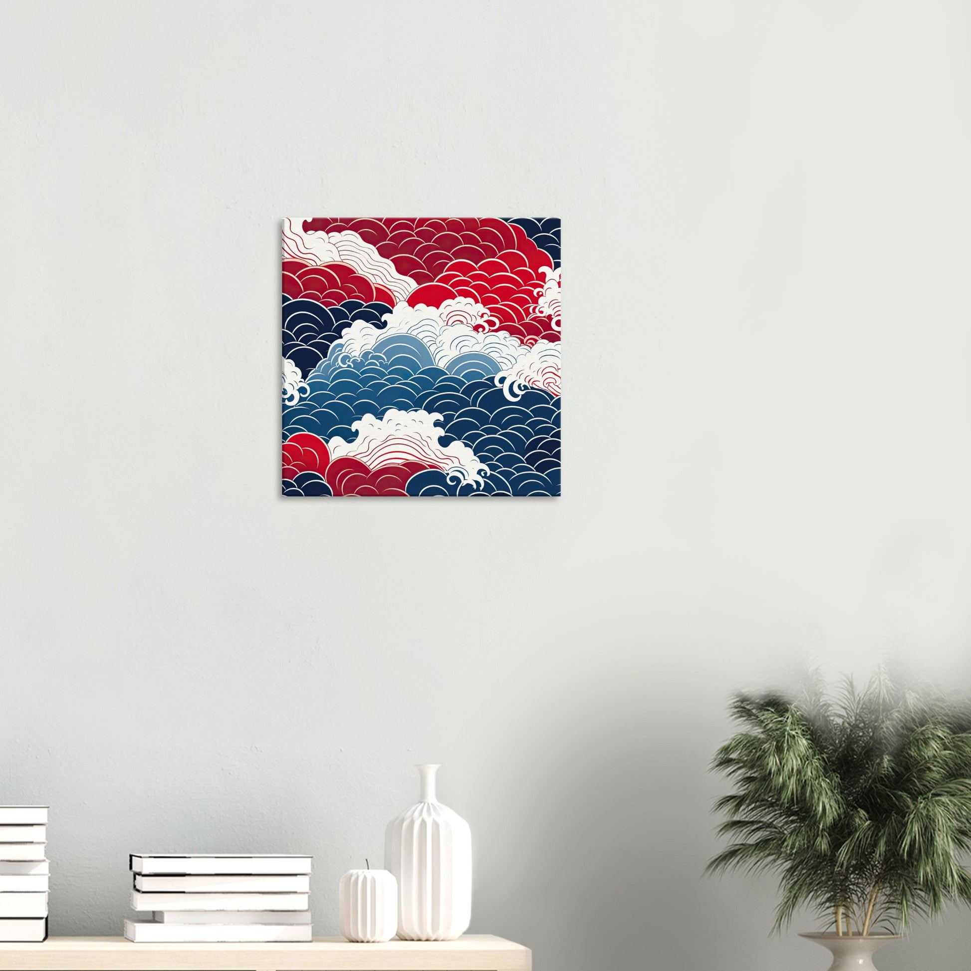 Seigaiha Clouds Pattern Artwork All Style Art   