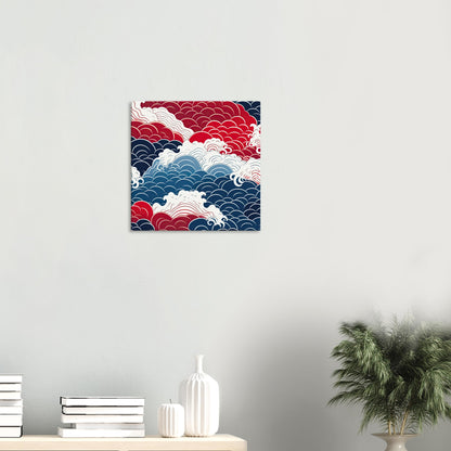 Seigaiha Clouds Pattern Artwork All Style Art   