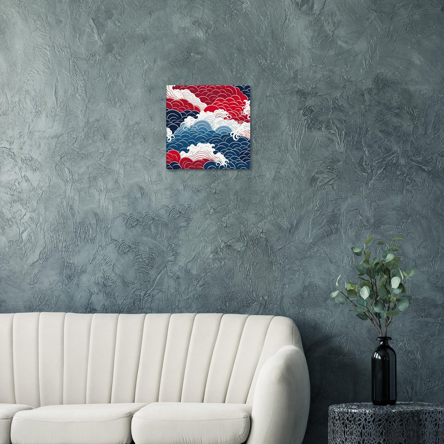 Seigaiha Clouds Pattern Artwork All Style Art   