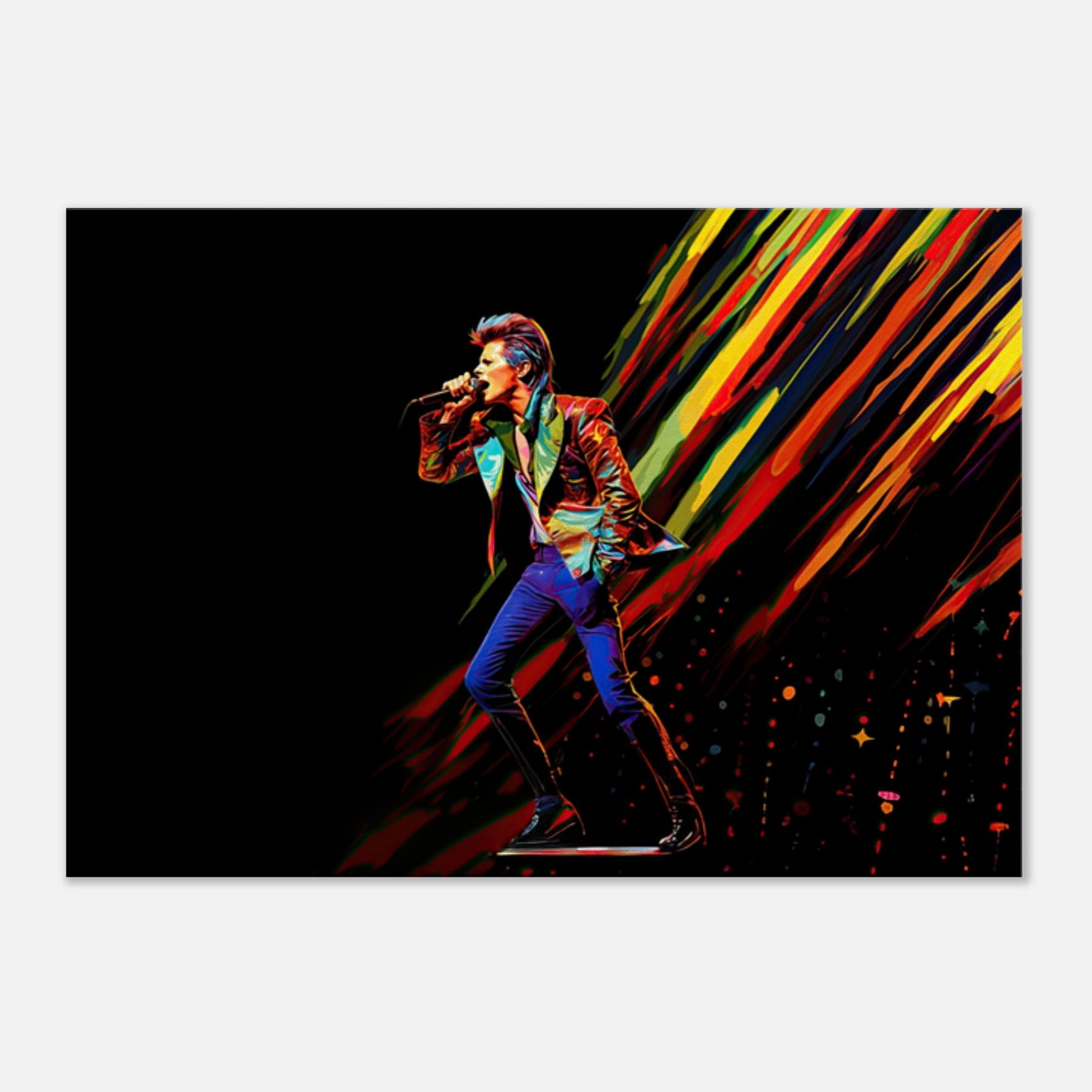 David Bowie Artwork All Style Art Slim 70x100 cm / 28x40" 