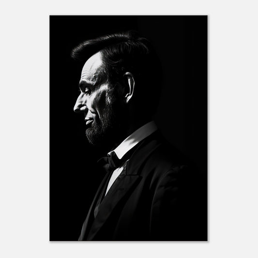 Abe Lincoln Artwork AllStyleArt 70x100 cm / 28x40"  