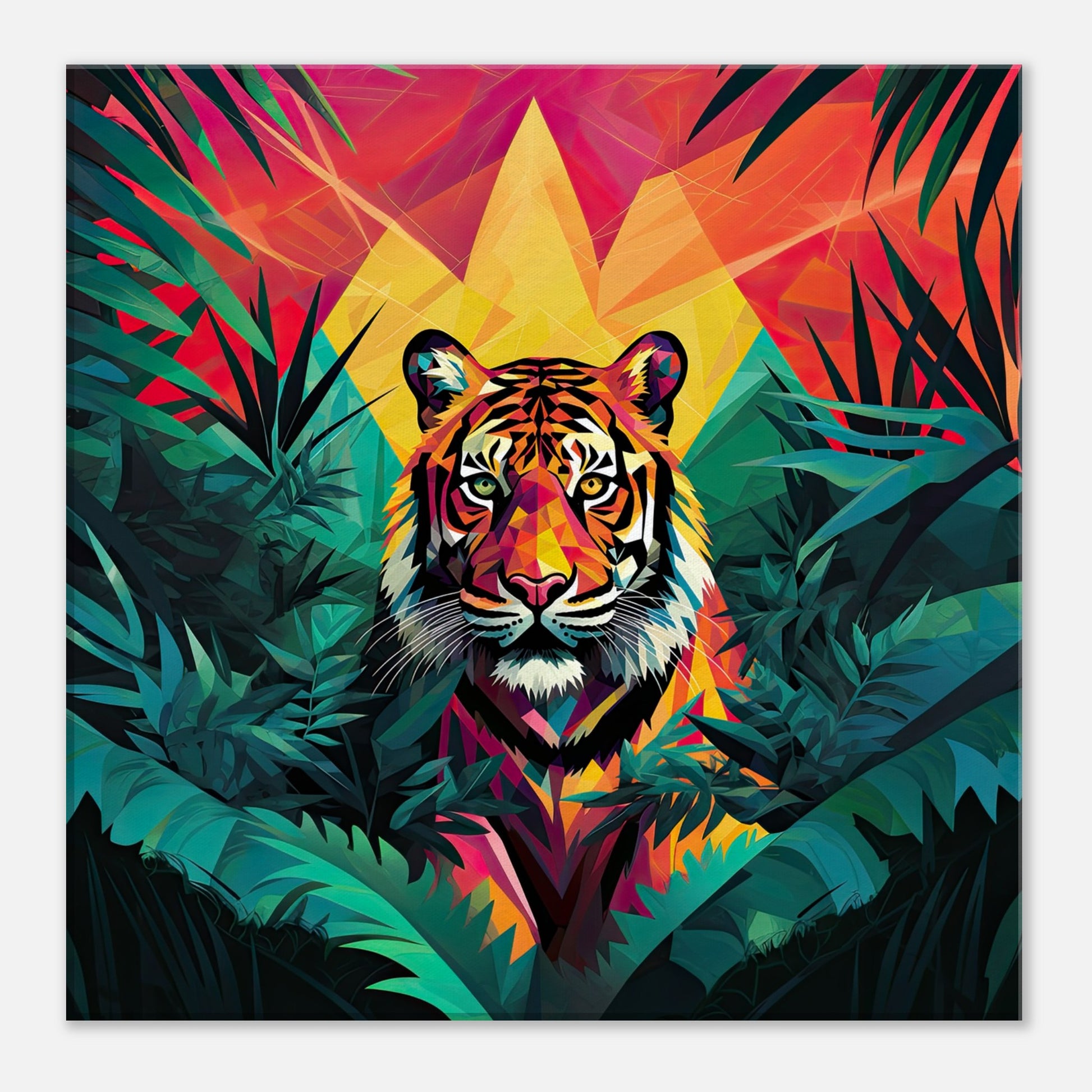 Tiger Spots It's Prey Artwork All Style Art Slim 40x40 cm / 16x16" 
