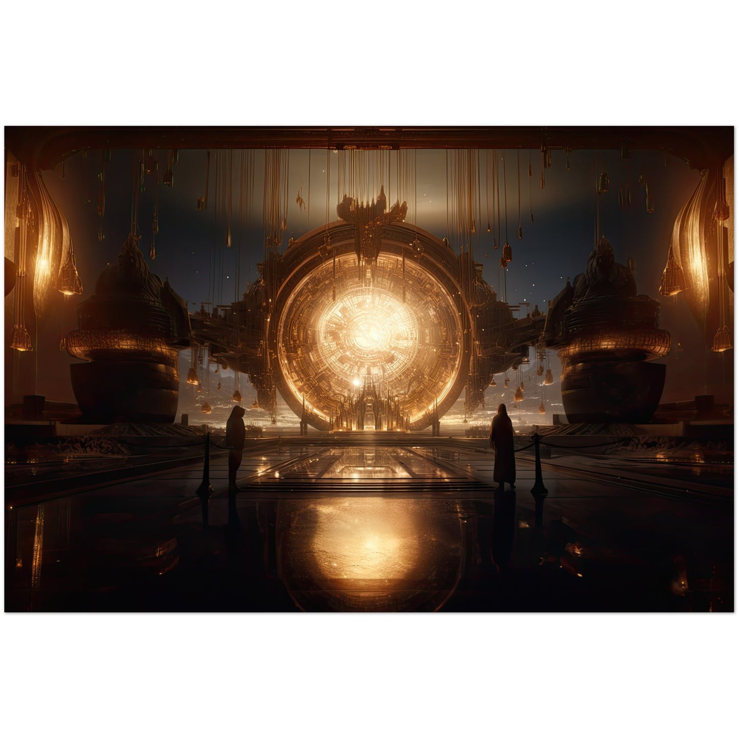 Portal to the Beyond Artwork AllStyleArt Matte Poster 60x90 cm / 24x36" 