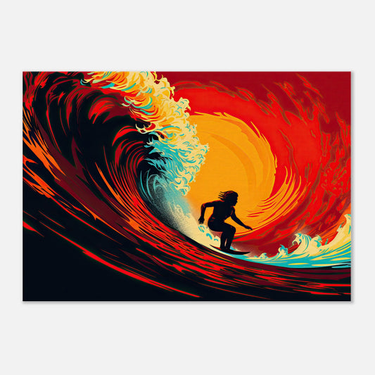 Surf's Up Series #2 Artwork AllStyleArt Thick 70x100 cm / 28x40" 